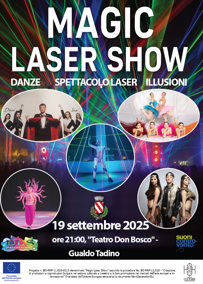 Magic laser show Italia